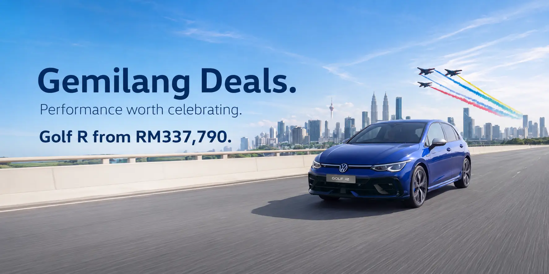 Volkswagen banner
