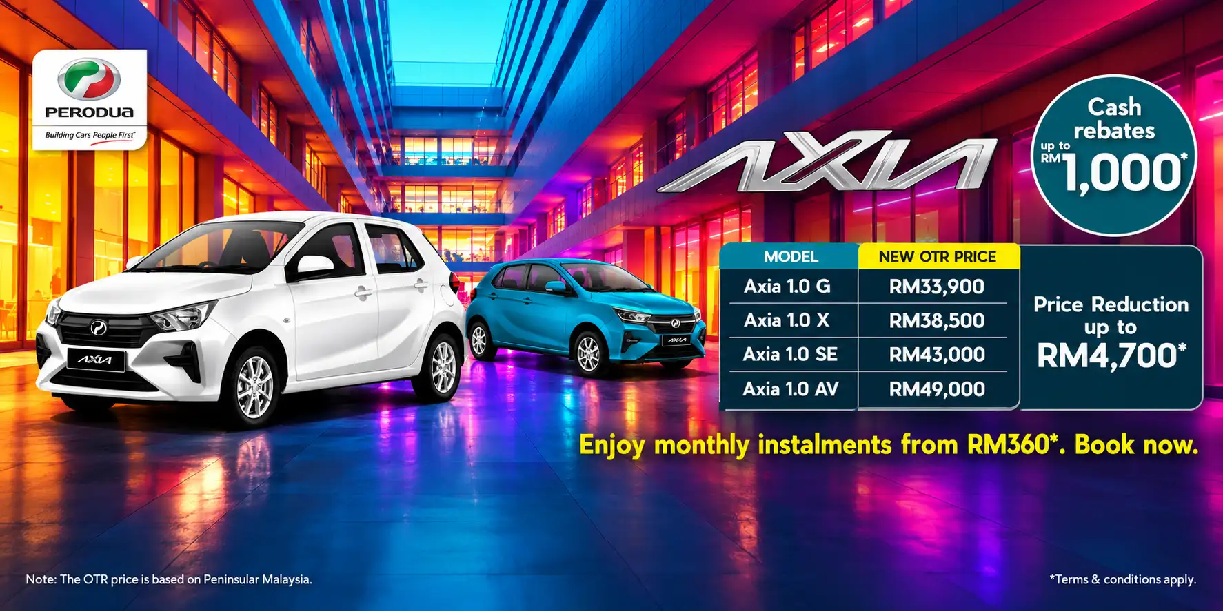 Perodua banner