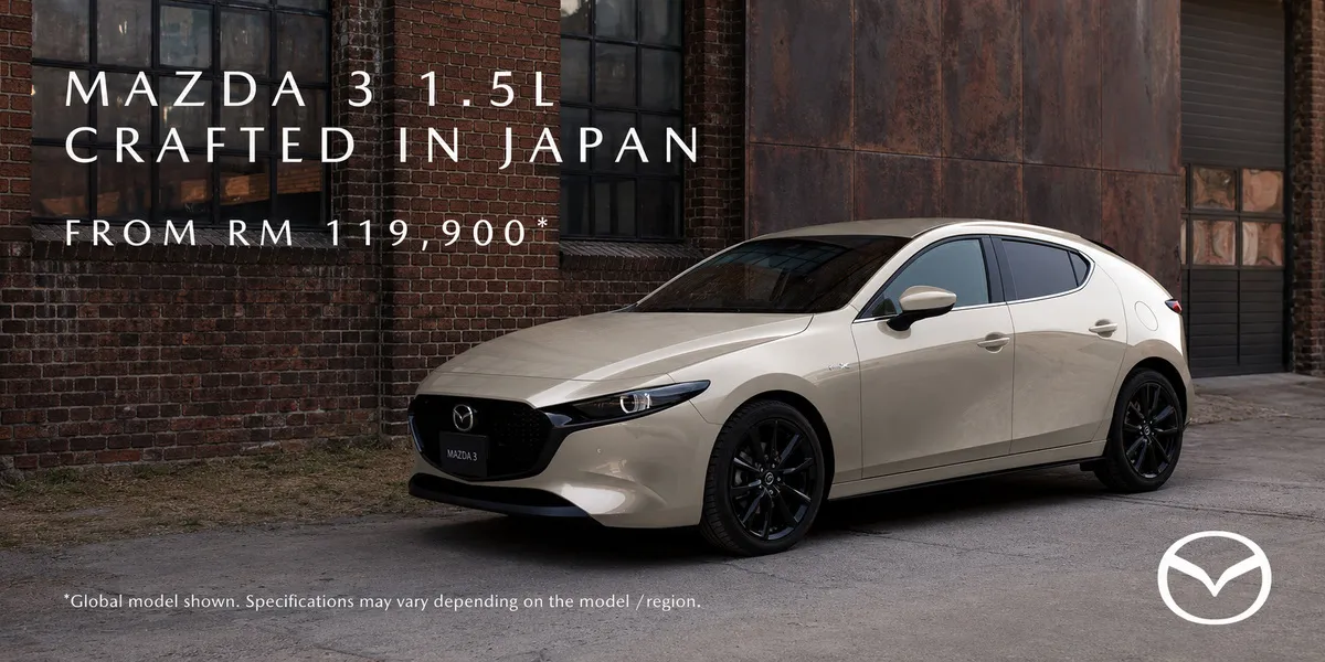 Mazda banner