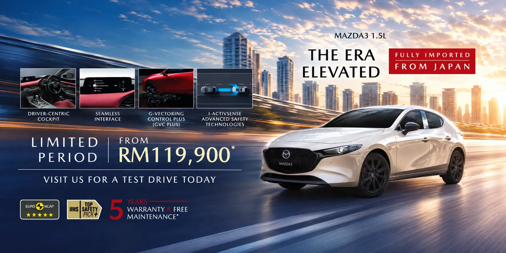 Mazda banner